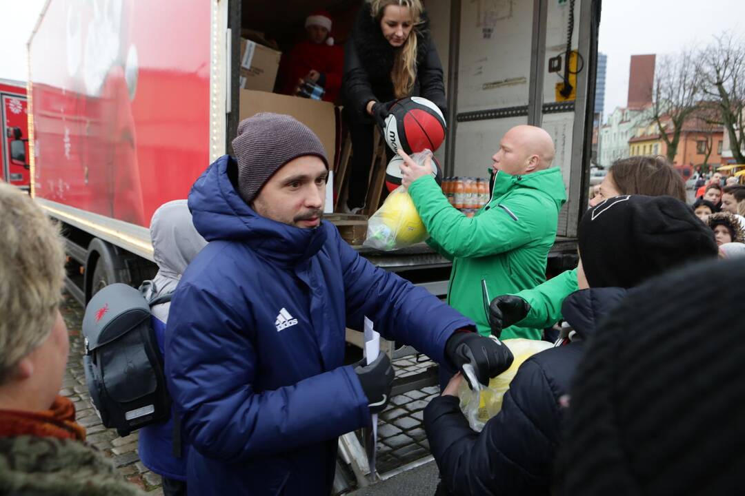 Kalėdinis karavanas Klaipėdoje