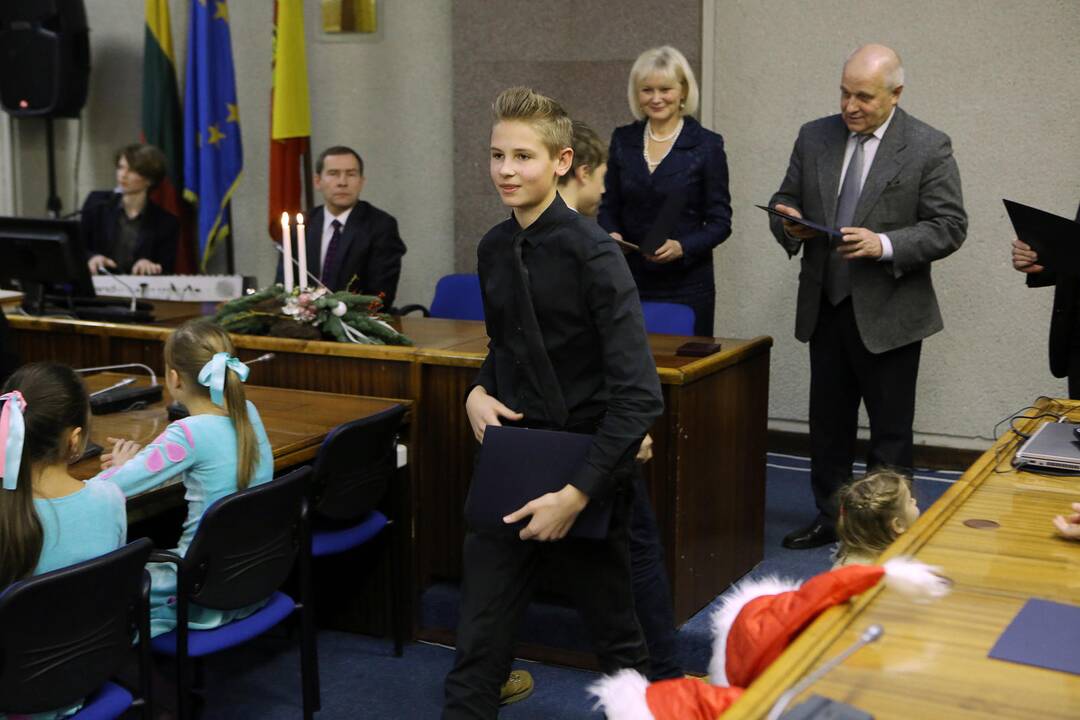 Pagerbti gabiausi mokiniai