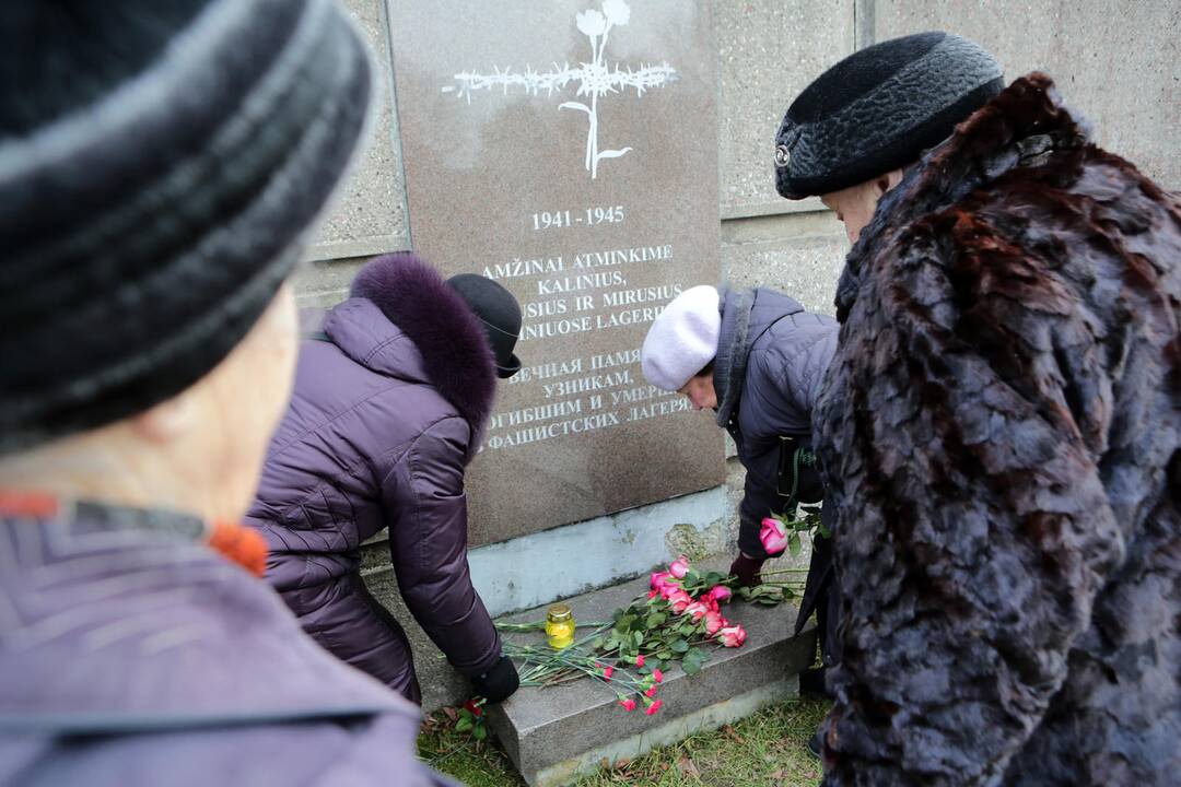 Veteranai minėjo raudonosios armijos įžengimo į Klaipėdą metinės