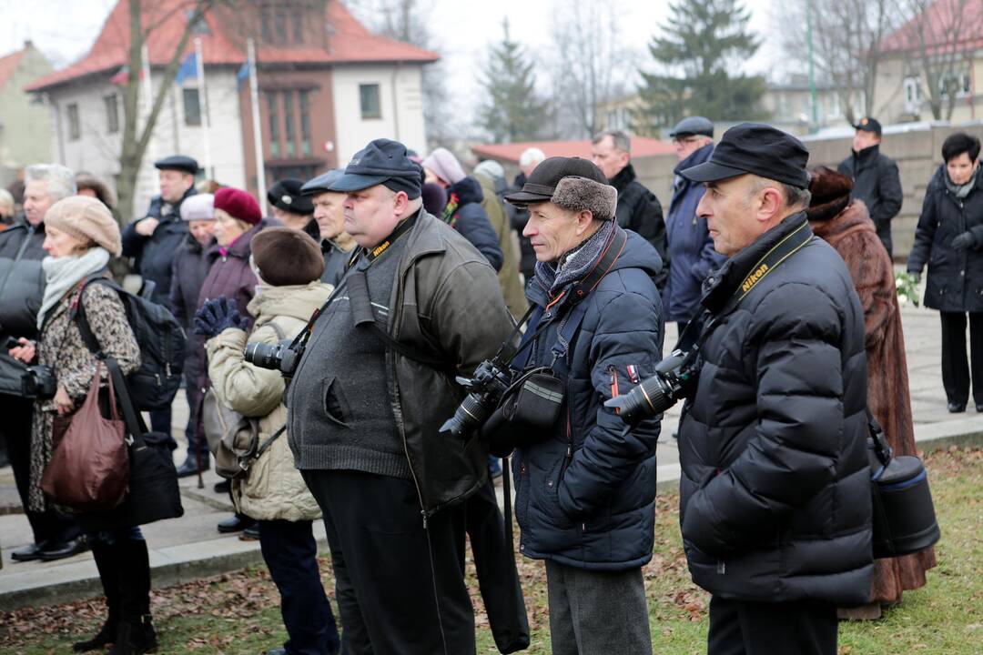 Veteranai minėjo raudonosios armijos įžengimo į Klaipėdą metinės