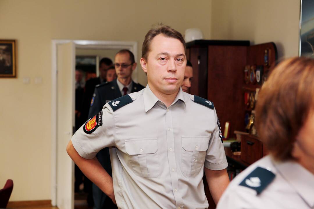 Meras padėkojo policininkams