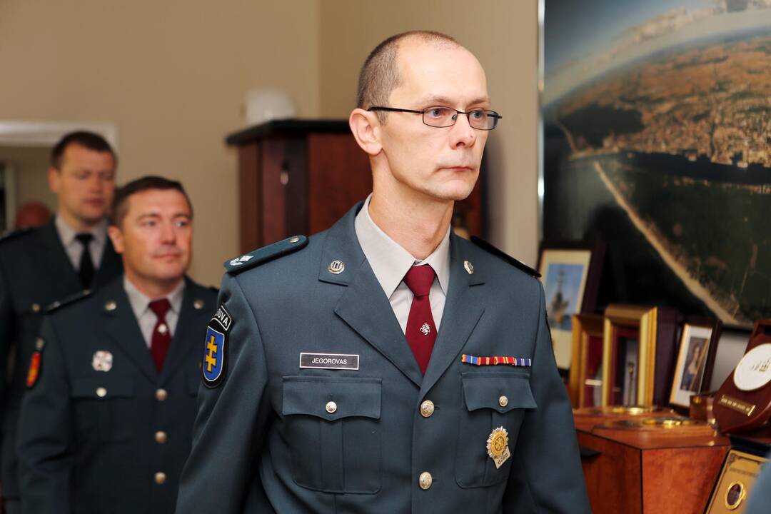 Meras padėkojo policininkams