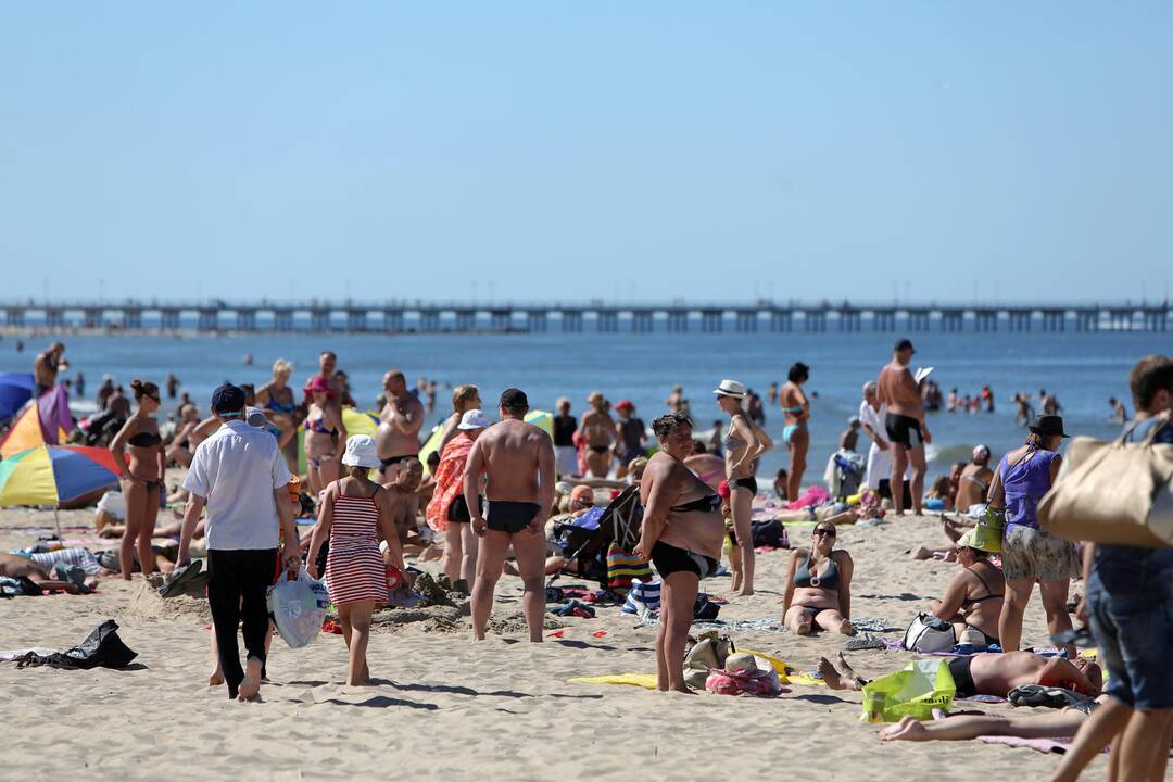 Palangos gelbėtojai pristatė droną