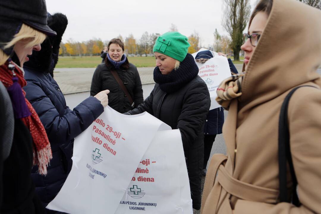 Jūrininkų ligoninė paminėjo insulto dieną