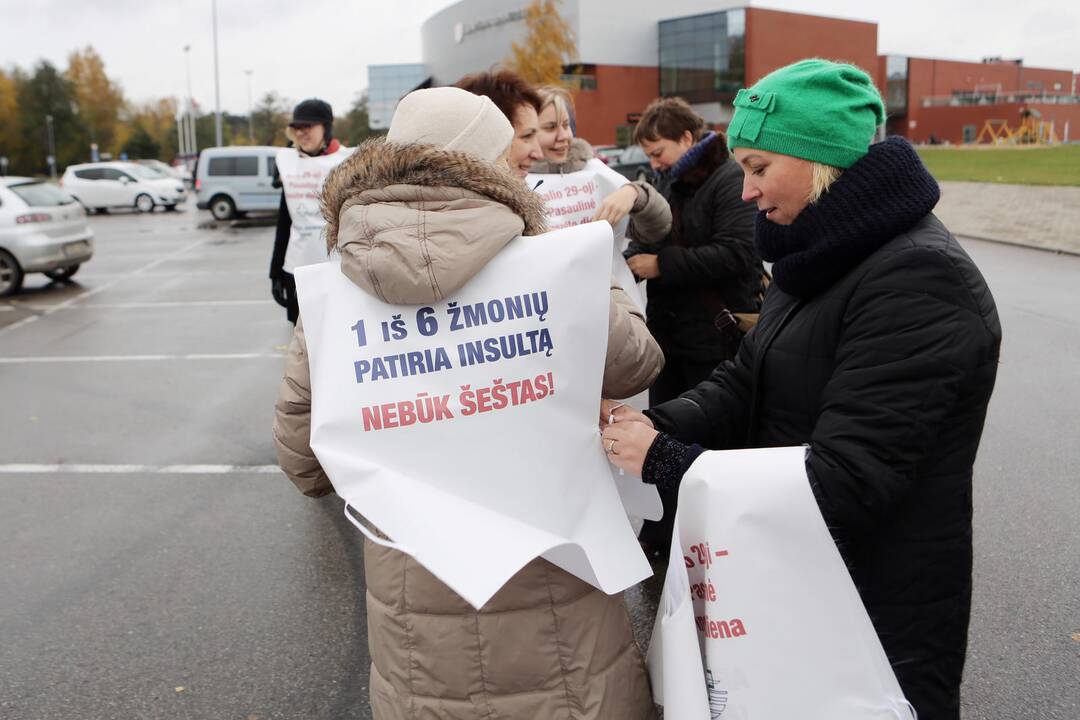 Jūrininkų ligoninė paminėjo insulto dieną