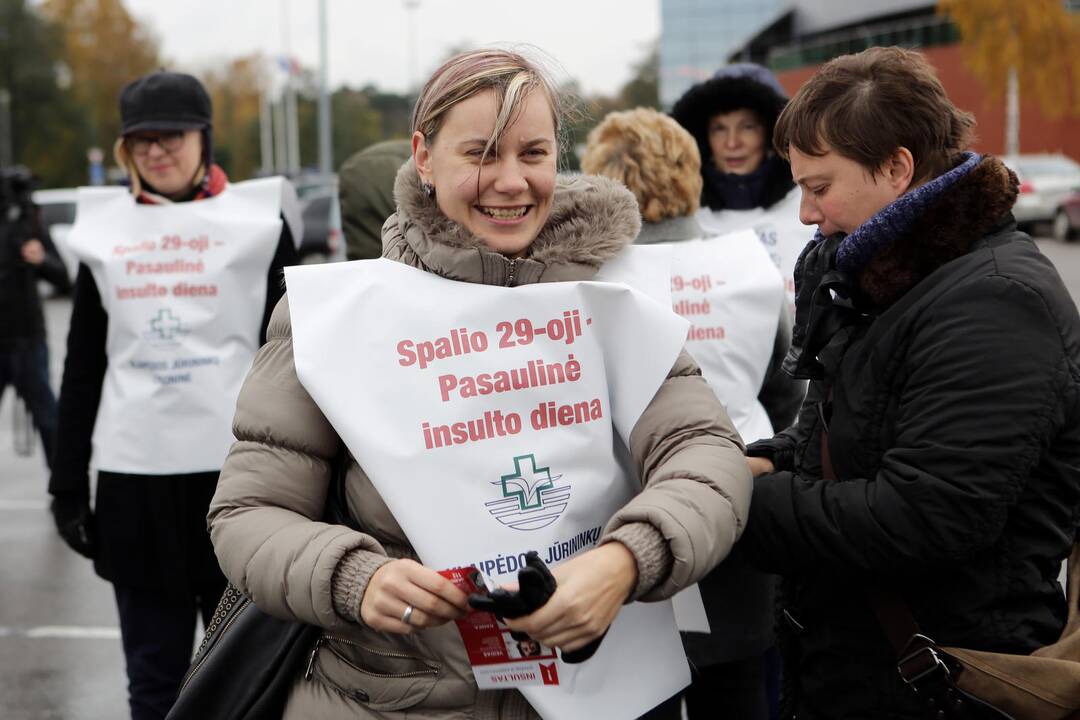 Jūrininkų ligoninė paminėjo insulto dieną