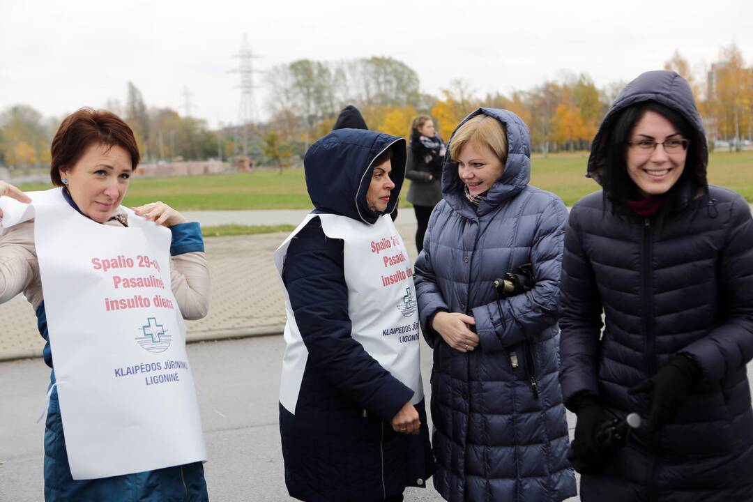 Jūrininkų ligoninė paminėjo insulto dieną
