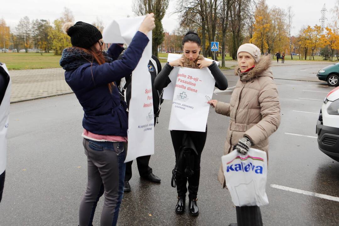 Jūrininkų ligoninė paminėjo insulto dieną