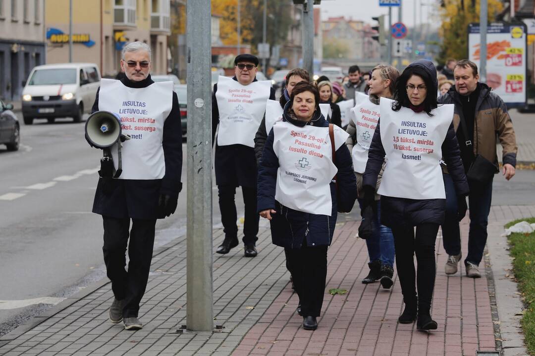 Jūrininkų ligoninė paminėjo insulto dieną