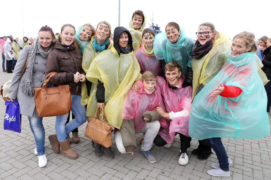 Klaipėdos universiteto "fuksų" krikštynos