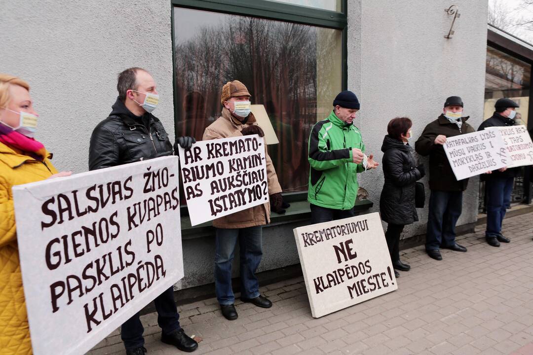 Diskusija dėl krematoriumo statybos