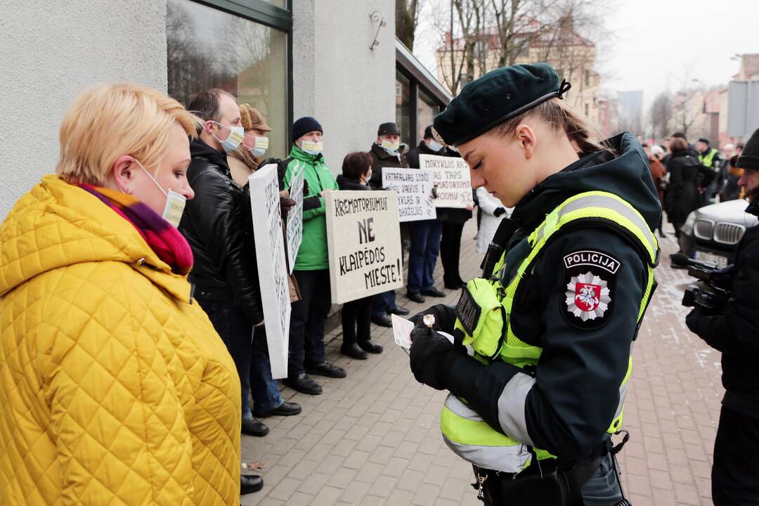 Diskusija dėl krematoriumo statybos