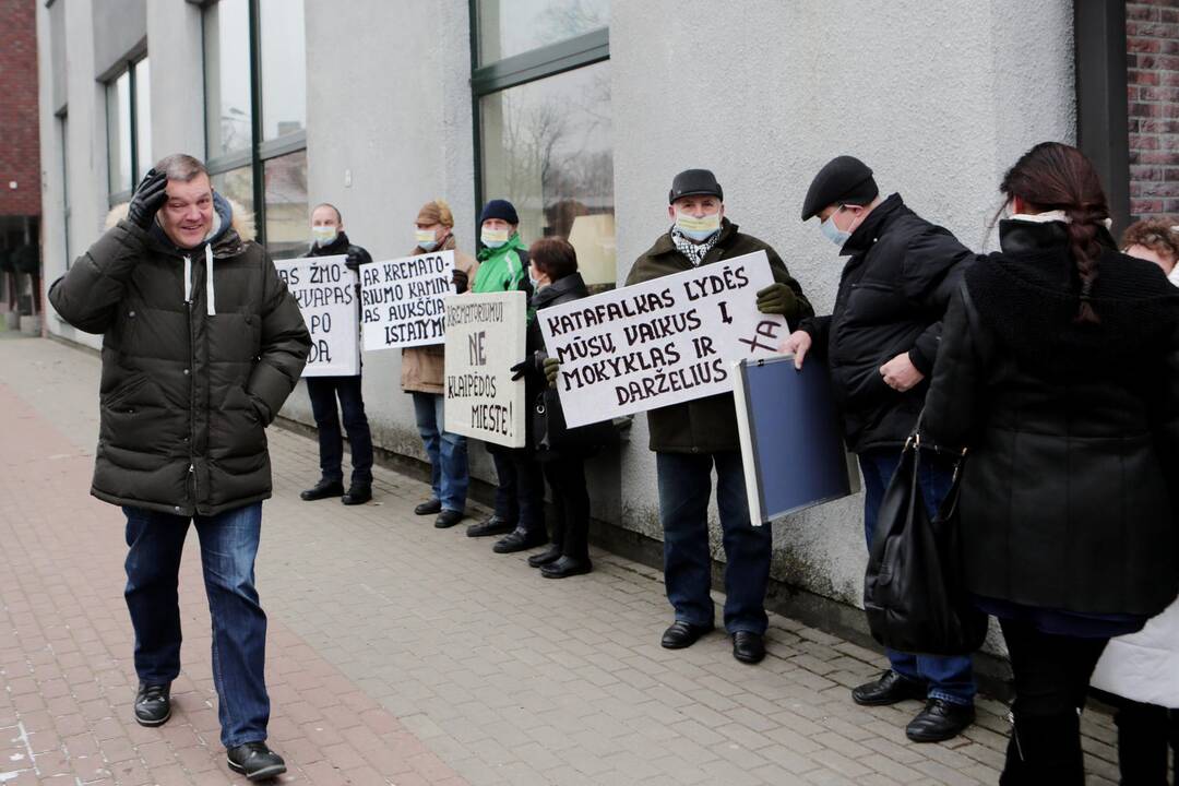 Diskusija dėl krematoriumo statybos