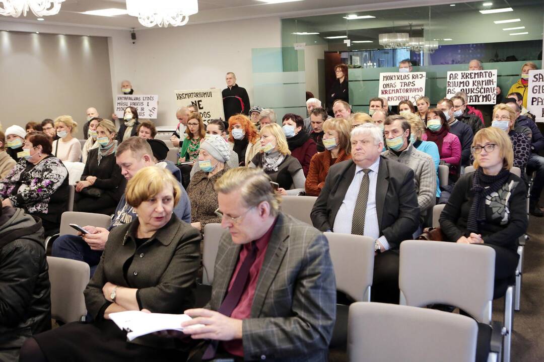 Diskusija dėl krematoriumo statybos