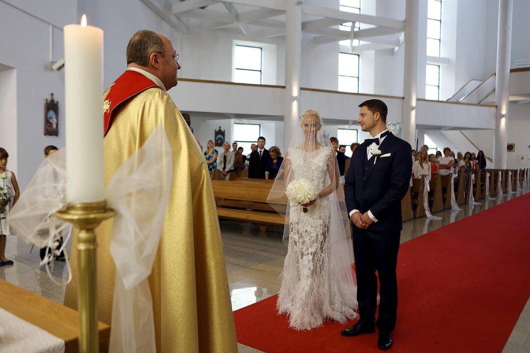 Amžiną meilę prisiekė žymūs klaipėdiečiai 