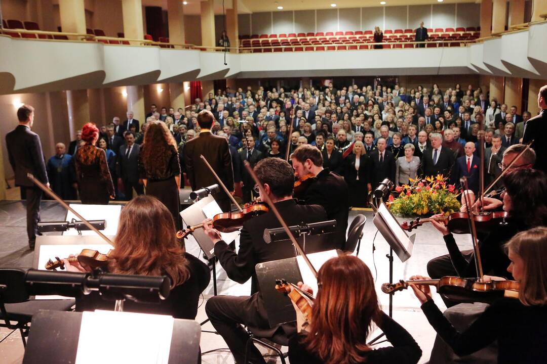 Klaipėdos universiteto minėjimas