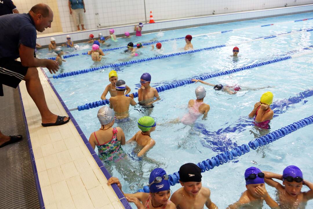 Uostamiesčio antrokams – plaukimo pamokos