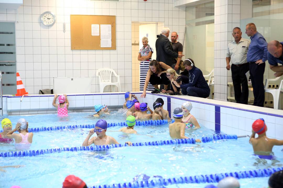 Uostamiesčio antrokams – plaukimo pamokos