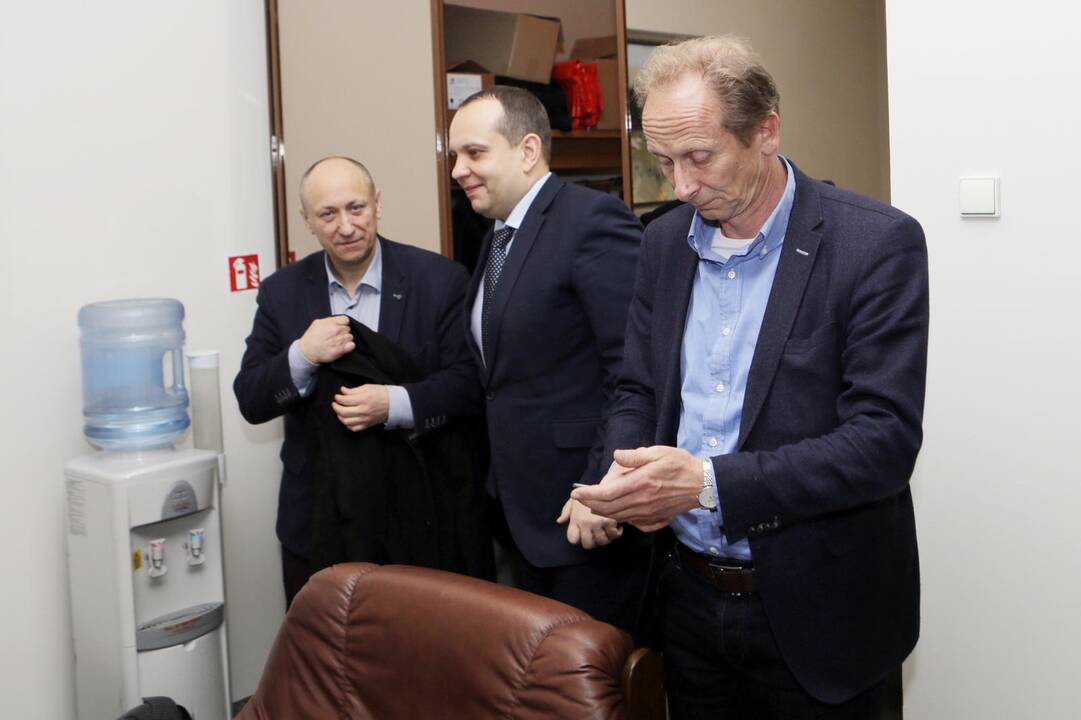Mero susitikimas dėl naujos keltų linijos