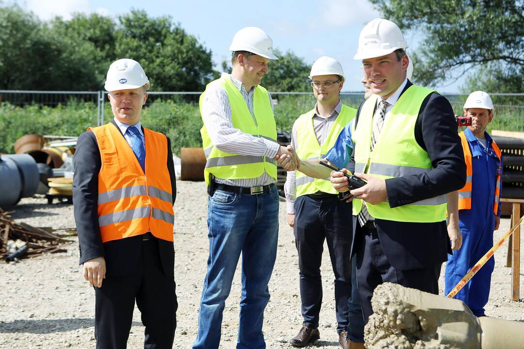 Pradėtas svarbiausias SGD terminalo dujotiekio statybos etapas