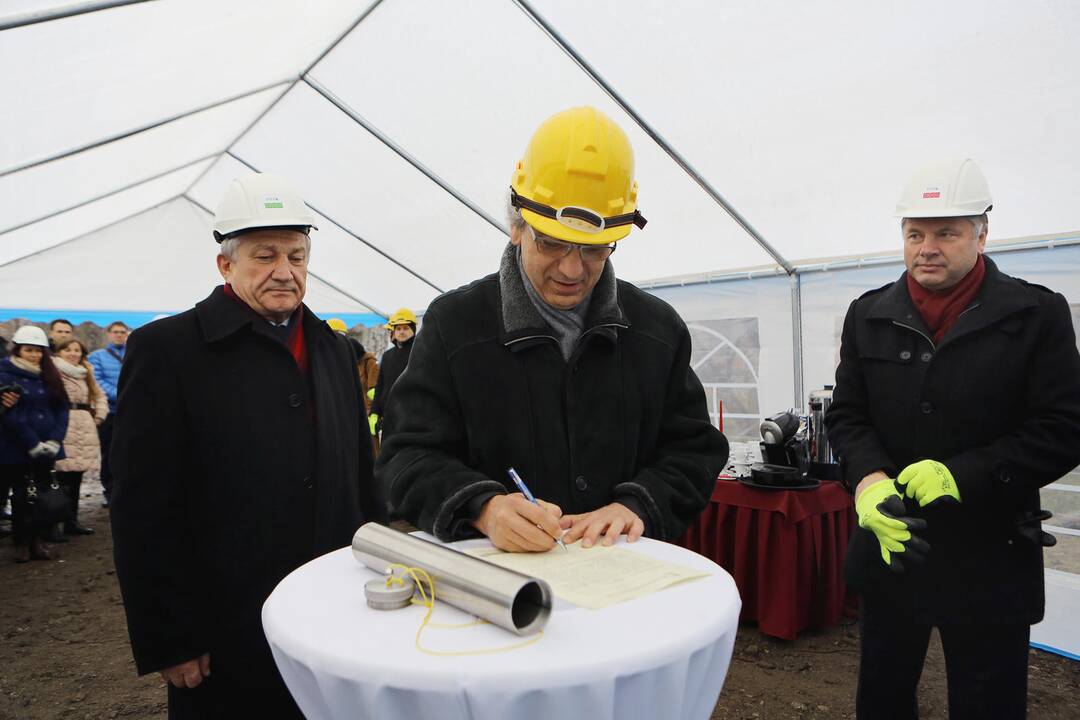 KU bendrabučio statybų pradžia