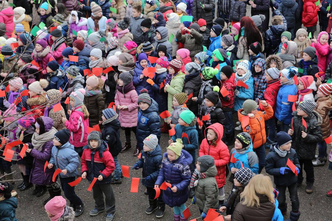"Verdenės" mokyklos mokinių šokis