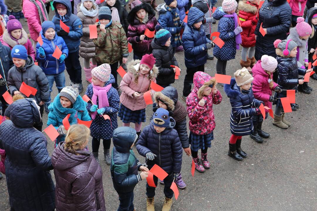"Verdenės" mokyklos mokinių šokis