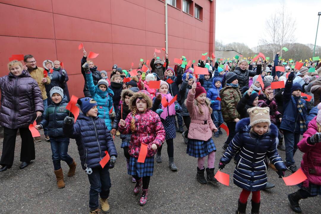 "Verdenės" mokyklos mokinių šokis