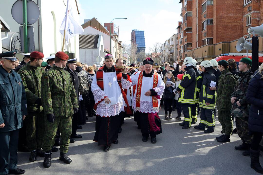 Kryžiaus kelias Klaipėdos gatvėmis