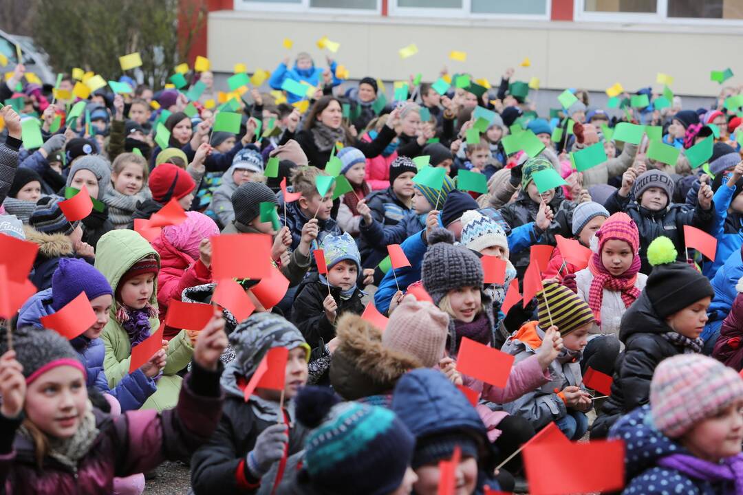 "Verdenės" mokyklos mokinių šokis