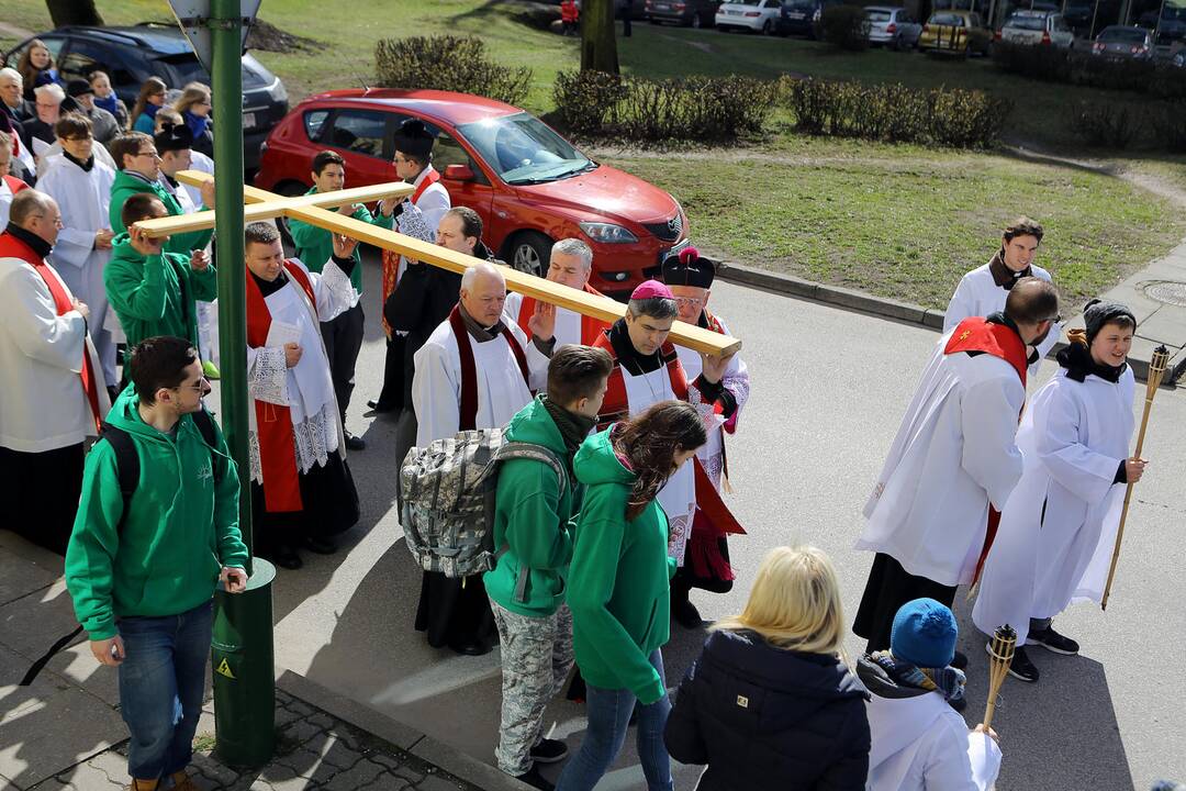 Kryžiaus kelias Klaipėdos gatvėmis