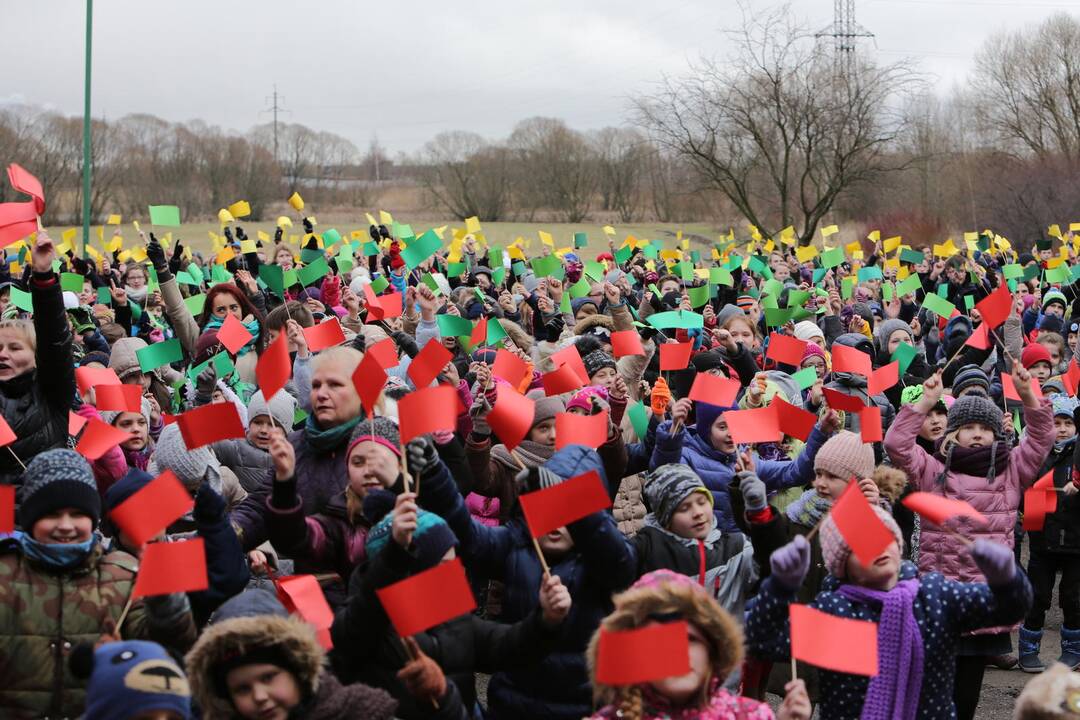 "Verdenės" mokyklos mokinių šokis