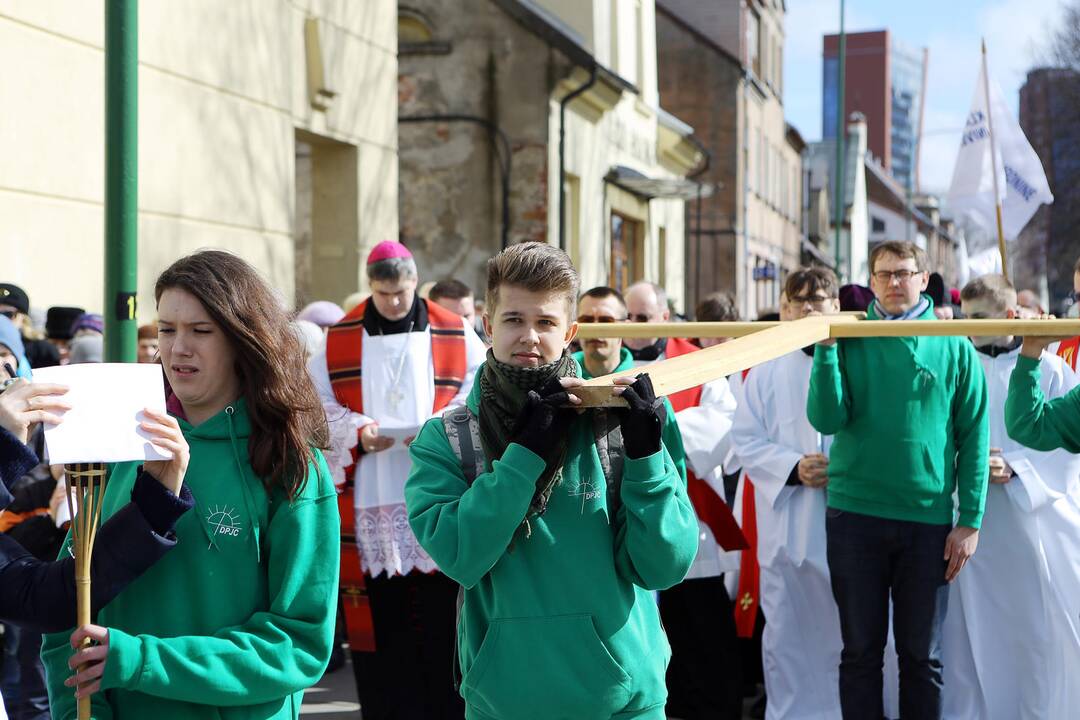 Kryžiaus kelias Klaipėdos gatvėmis