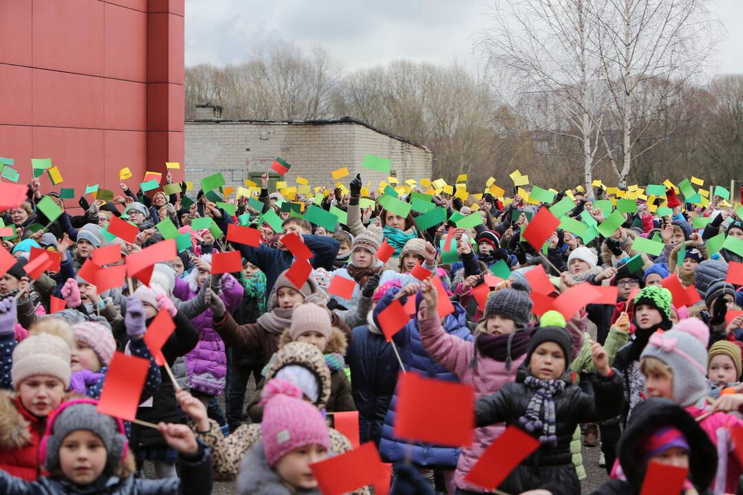"Verdenės" mokyklos mokinių šokis