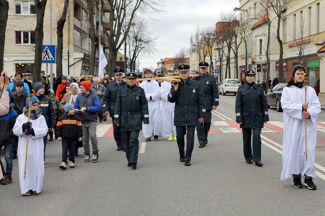 Kryžiaus kelias Klaipėdos gatvėmis