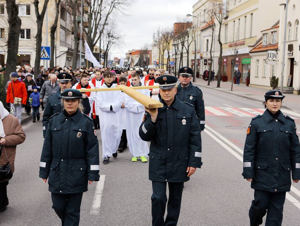 Kryžiaus kelias Klaipėdos gatvėmis