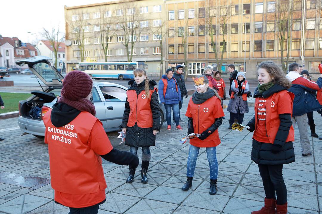 Pasaulinės AIDS dienos paminėjimas Klaipėdoje