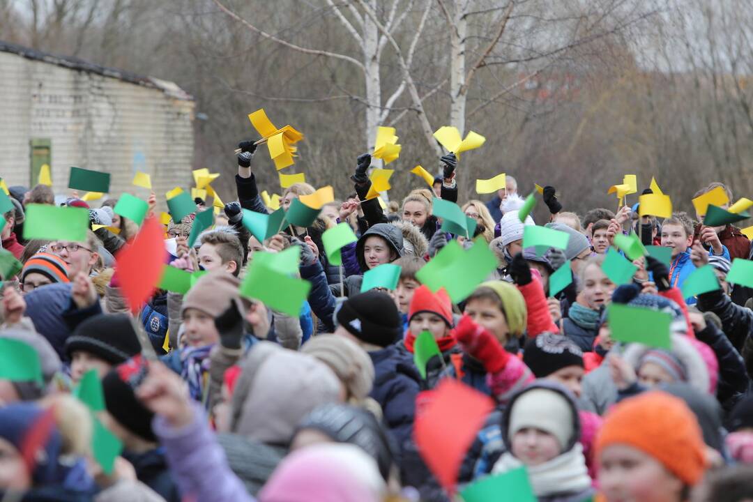 "Verdenės" mokyklos mokinių šokis
