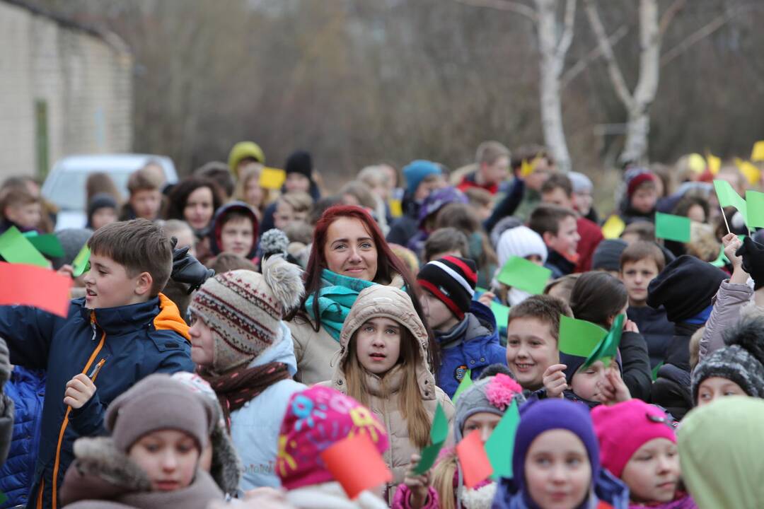 "Verdenės" mokyklos mokinių šokis