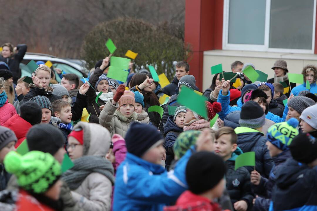 "Verdenės" mokyklos mokinių šokis