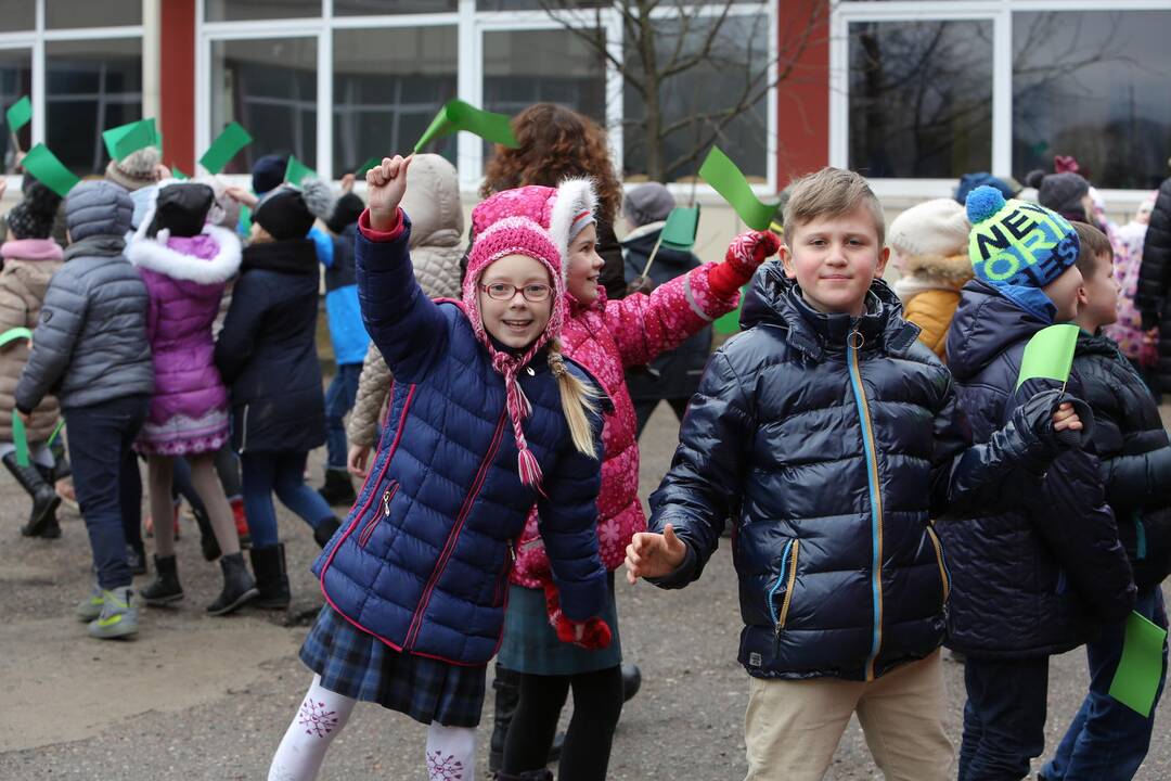 "Verdenės" mokyklos mokinių šokis