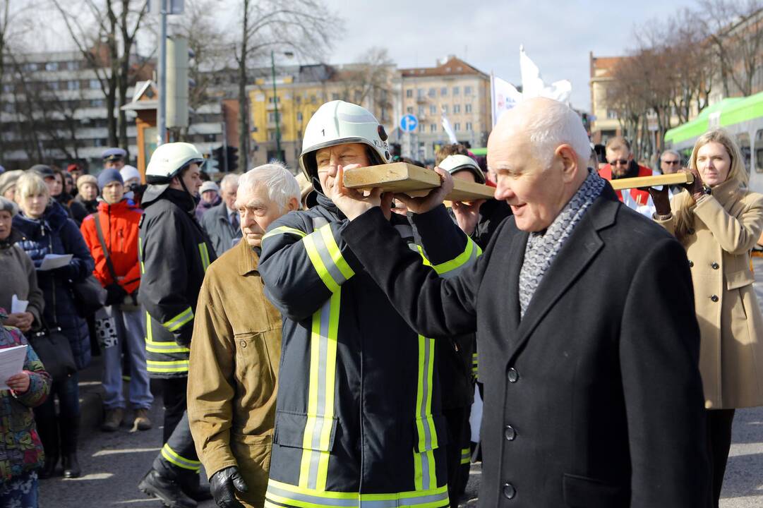 Kryžiaus kelias Klaipėdos gatvėmis