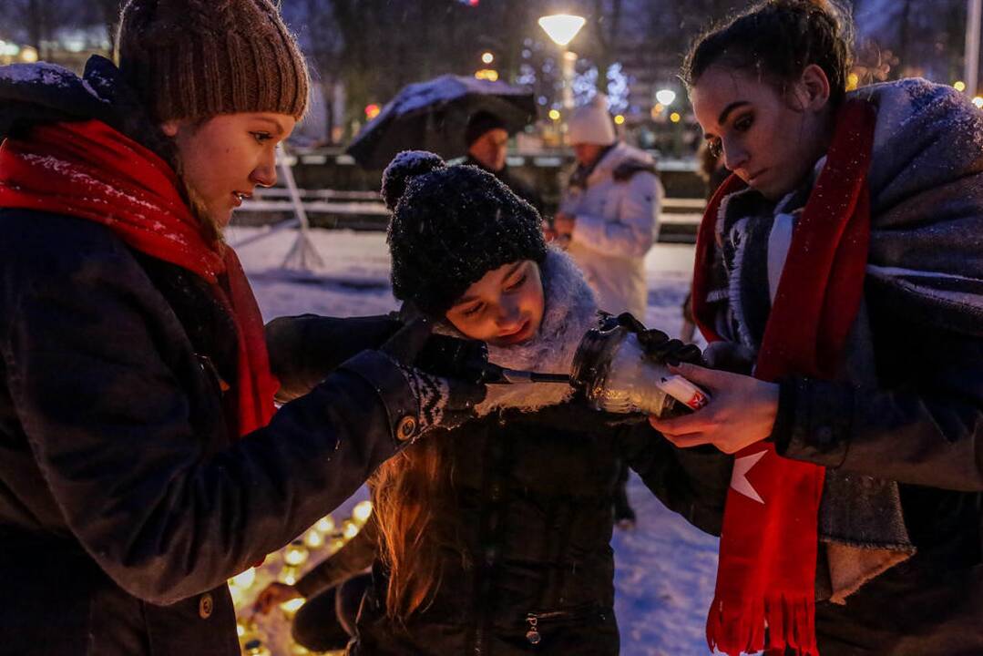 Maltiečiai įžiebė gerumo žvaigždė