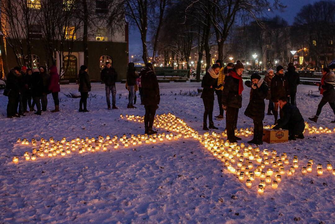 Maltiečiai įžiebė gerumo žvaigždė