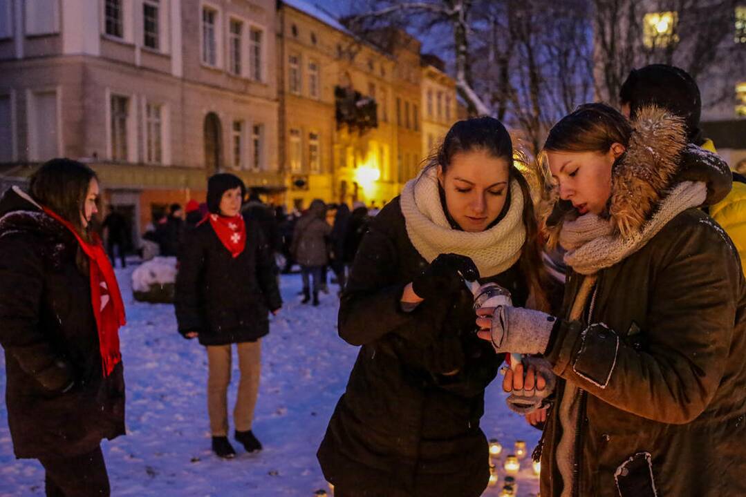 Maltiečiai įžiebė gerumo žvaigždė