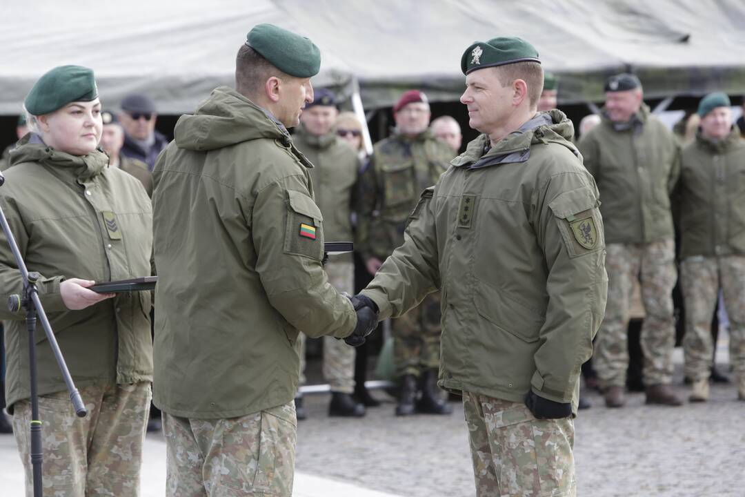 Uostamiestyje – vadų pasikeitimo ceremonija