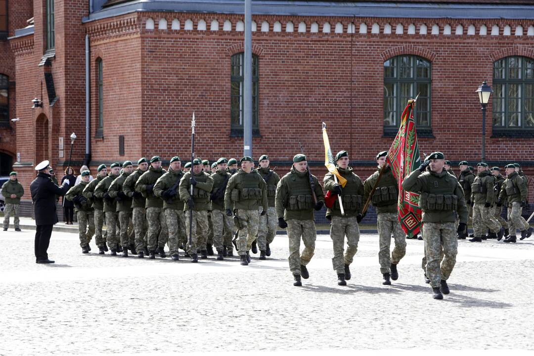 Uostamiestyje – vadų pasikeitimo ceremonija