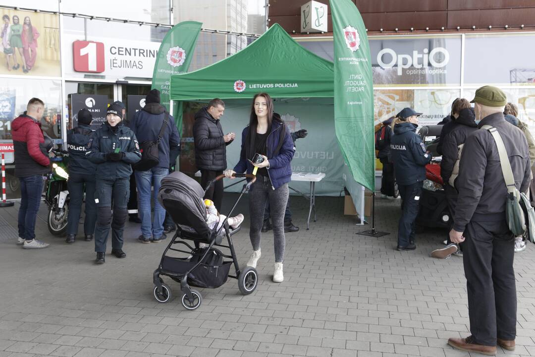 Klaipėdoje vyko Saugaus eismo dienos renginys