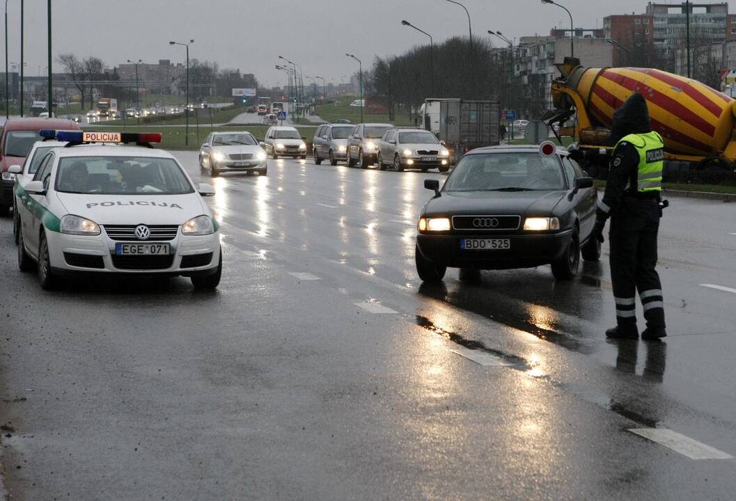 Policijos reidas Klaipėdoje