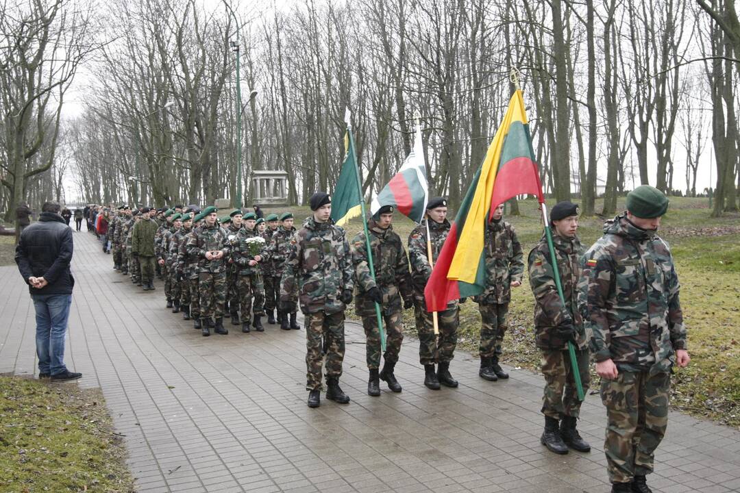 Šaulių priesaikos iškilminga ceremonija